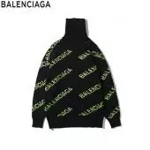 balenciaga pull logo knit sweater hommes femmes un712748